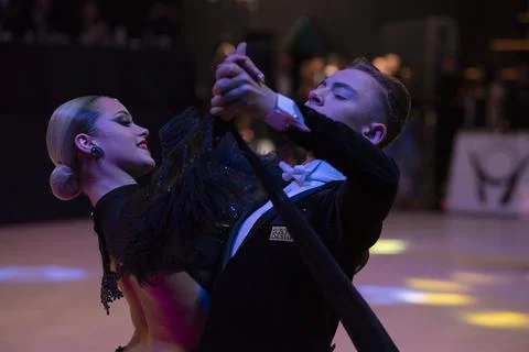 Ballroom Dancing Competition Stock Photos