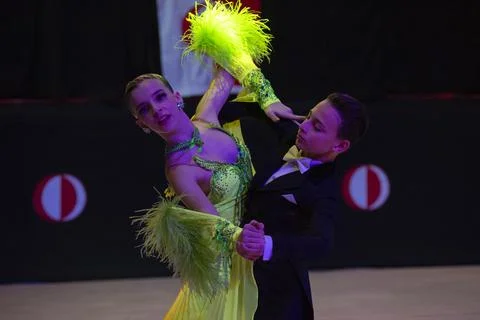 Ballroom Dancing Competition Stock Photos