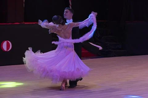Ballroom Dancing Competition Stock Photos