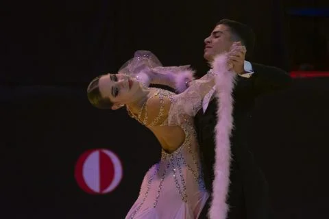 Ballroom Dancing Competition Stock Photos