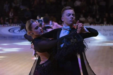 Ballroom Dancing Competition Stock Photos