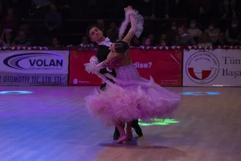 Ballroom Dancing Competition Stock Photos