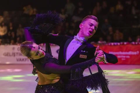 Ballroom Dancing Competition Stock Photos
