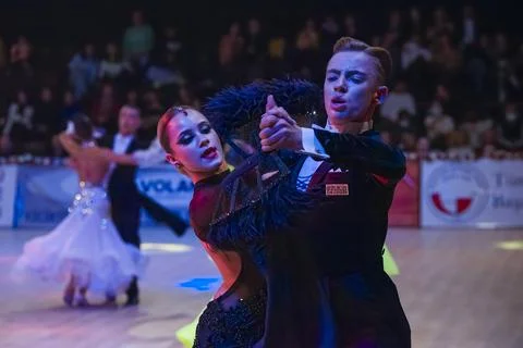 Ballroom Dancing Competition Stock Photos
