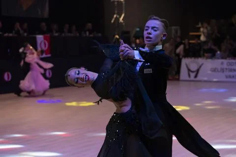 Ballroom Dancing Competition Stock Photos