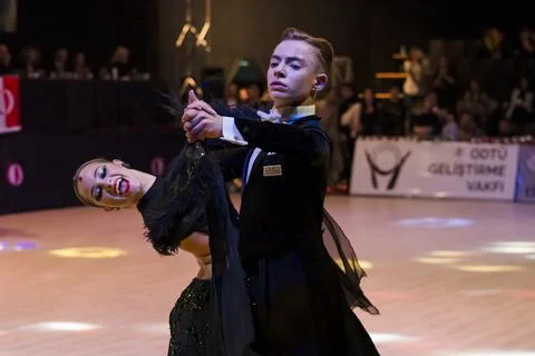 Ballroom Dancing Competition Stock Photos