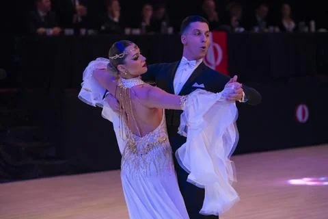 Ballroom Dancing Competition Stock Photos