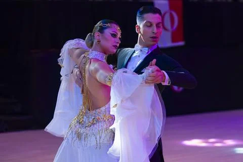 Ballroom Dancing Competition Stock Photos