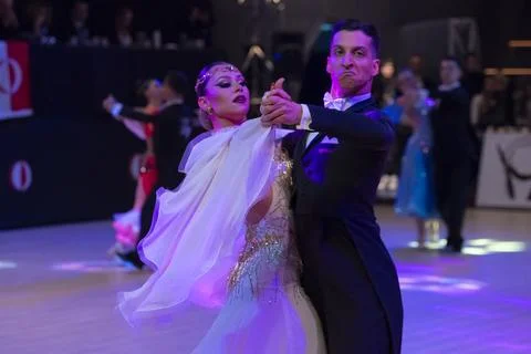 Ballroom Dancing Competition Stock-Fotos