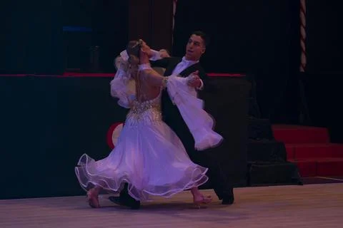 Ballroom Dancing Competition Stock Photos