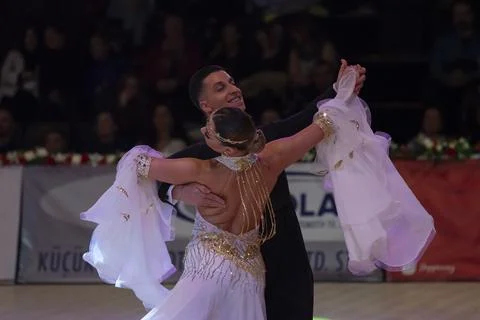 Ballroom Dancing Competition Stock Photos