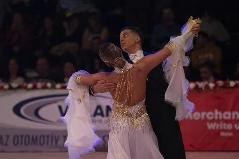 Ballroom Dancing Competition Stock Photos