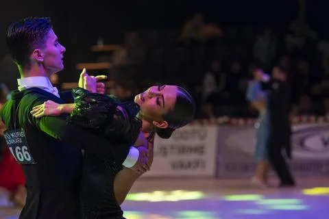 Ballroom Dancing Competition Stock Photos