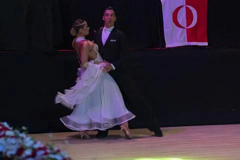 Ballroom Dancing Competition Stock Photos