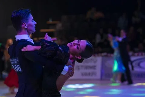 Ballroom Dancing Competition Stock Photos