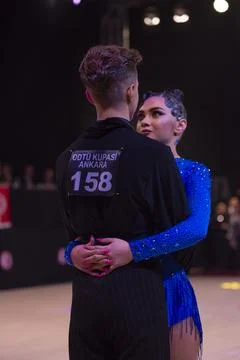 Ballroom Dancing Competition Stock Photos