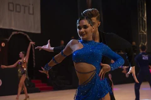 Ballroom Dancing Competition Stock Photos