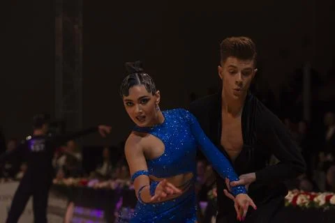 Ballroom Dancing Competition Foto stock