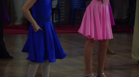 Ballroom Dancing Kids on Spring 2016 Championship Stock Footage 61068880