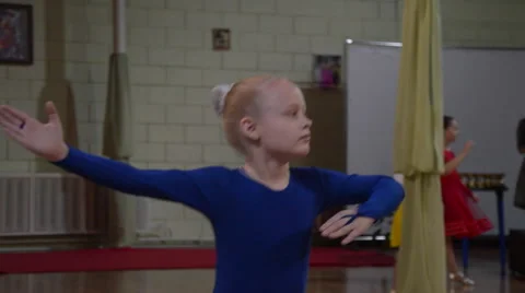 Ballroom Dancing Kids on Spring 2016 Championship Stock Footage 61071473