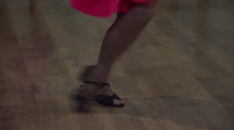 Ballroom Dancing Kids on Spring 2016 Championship Stock Footage 61077910