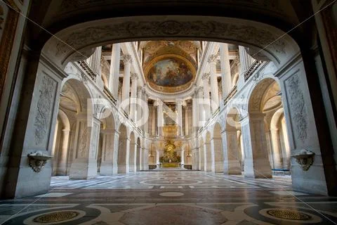 Ballroom versaille palace Stock Photos