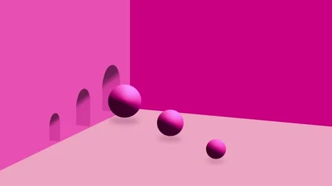 Balls Abstract Seamless Background Animation Stock After Effects