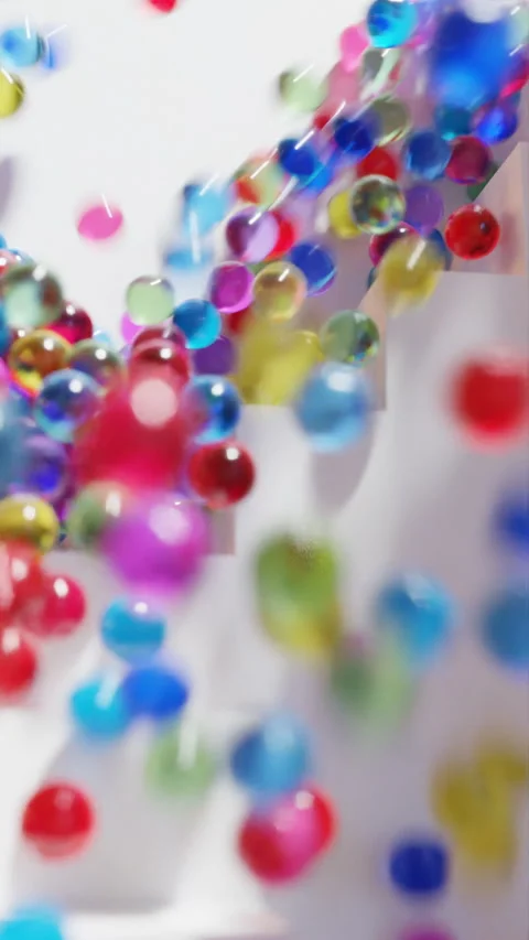 Balls animation loop V01 prores 4K Stock Footage 269741591