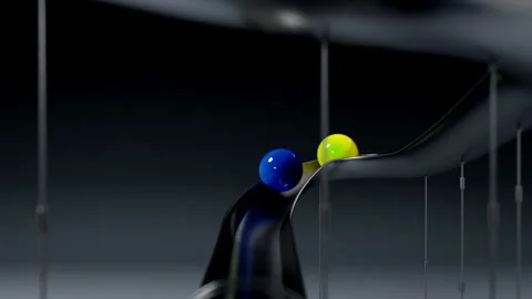 Balls Approaching Like Subscribe Decision Junction Stock Footage 321261900