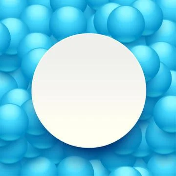 Balls background paper 02 Stock Illustration