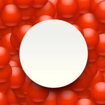 Balls background paper 03 Stock Illustration