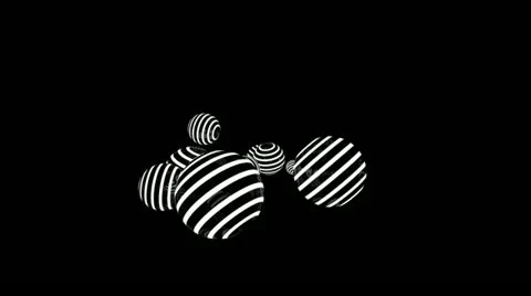 Balls-in-a-Box-Loop14 Stock Footage 11209341