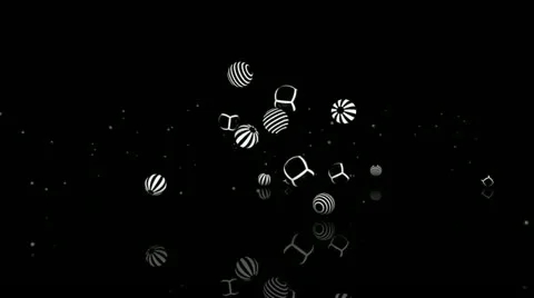 Balls-in-a-Box-Loop26 Stock Footage 11209815