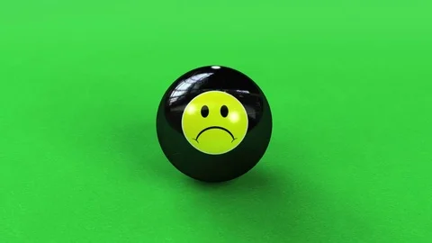 Balls breaking on pool table Stock Footage 77033267