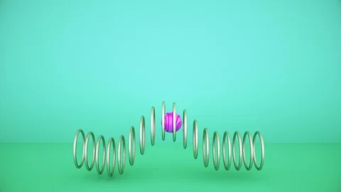 Balls in circles 動画素材 89815551