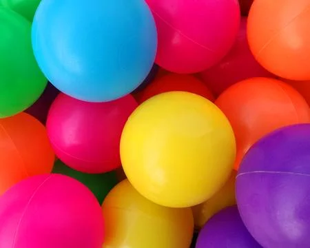 Balls colorful pattern Stock Photos