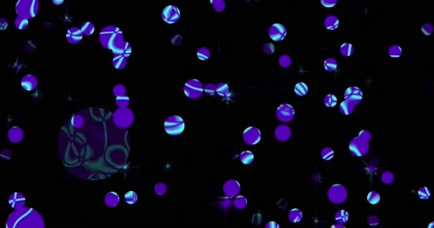 Balls of different shades Stock Footage 143239968