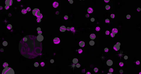 Balls of different shades Stock Footage 143239997