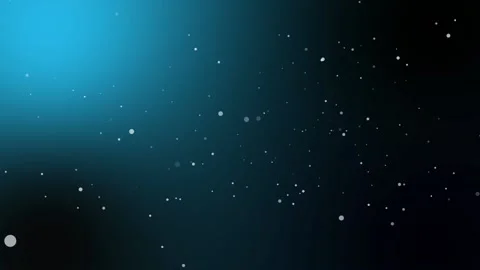 Balls falling on a blue gradient background Stock Footage 99435190