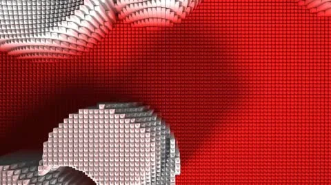Balls falling Stock Footage