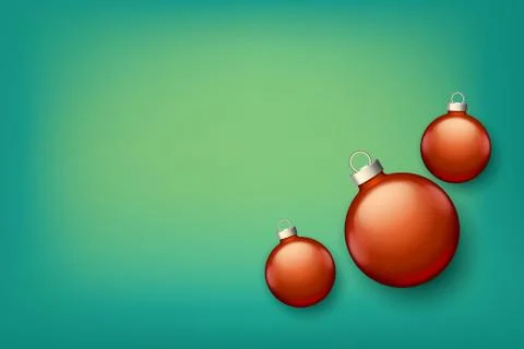 Balls on green Stock Illustration