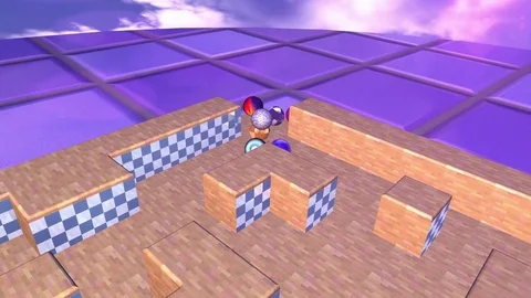 Balls labirinth Stock Footage 80307748