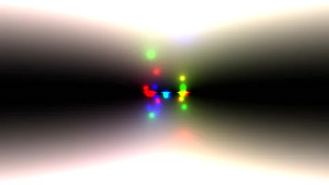 Balls of Light Flowing From Top to Bottom of Frame Vidéo 143891102