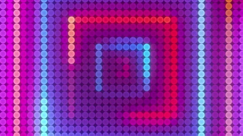 Balls neon backdrop Stock Footage 317014224
