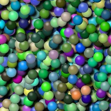 Balls seamless generated hires texture Stock Illustration