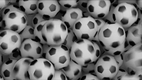 Balls soccer Stock Footage 151232522