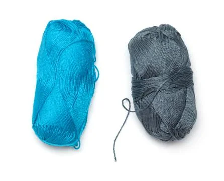 Balls of wool/cotton Stock Photos