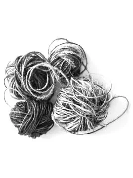 Balls of yarn Stock Photos