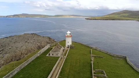 Ballyglass Lighthouse Stock Footage 116798158