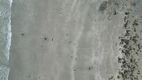 Ballyhornan Beach from above Stock Footage 236495100